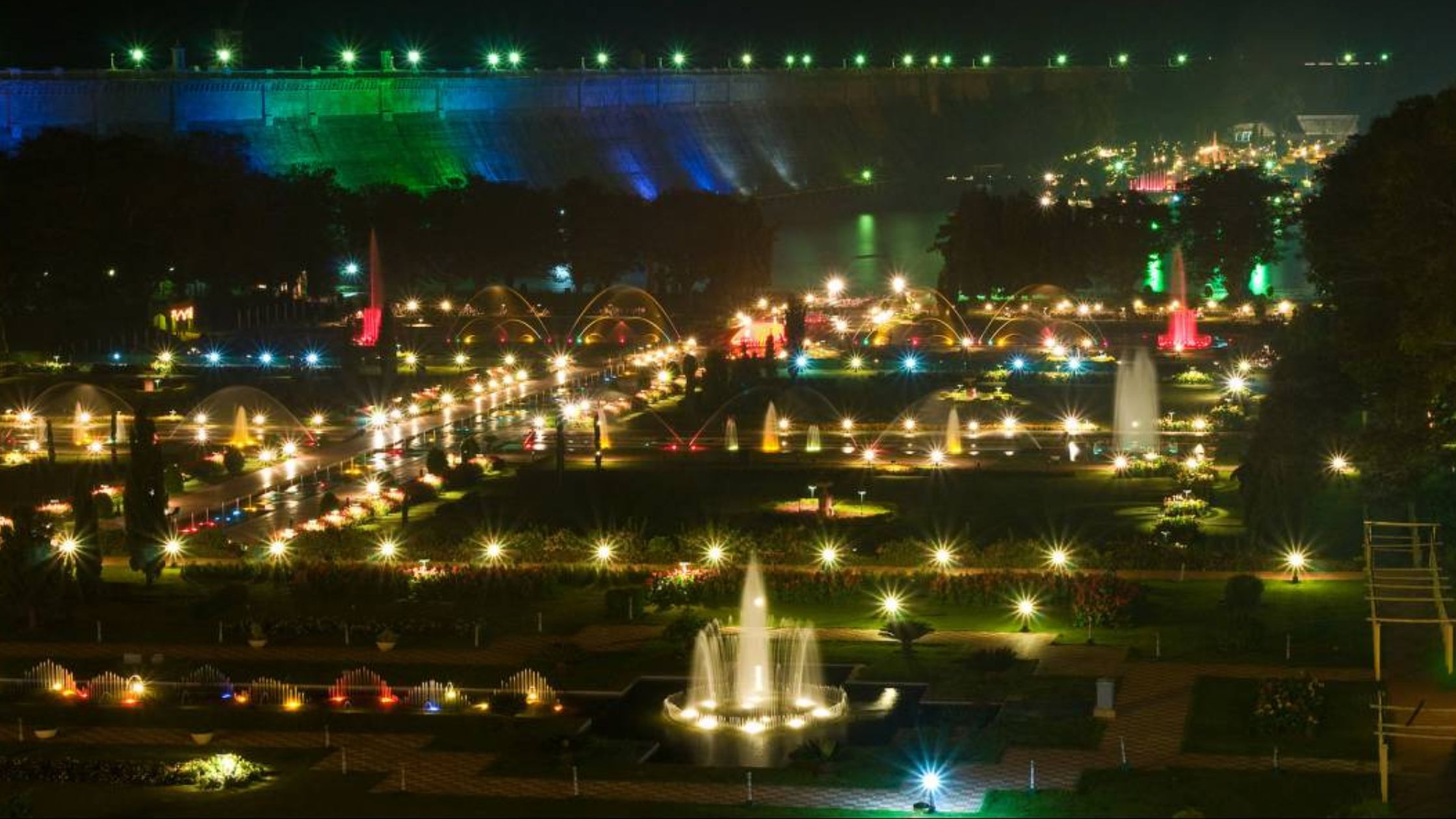 Brindavan Gardens, Mysore